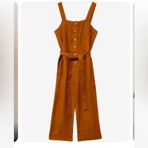 Everlane Linen Button Down Jumpsuit‎